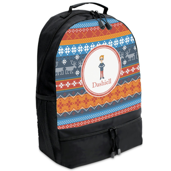 Custom Design Your Own Backpack - Black
