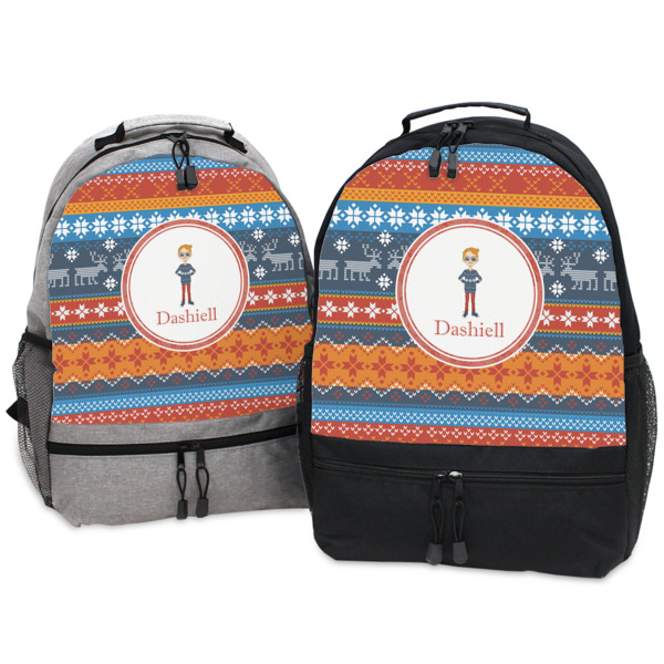 Custom Design - Large Backpacks - Both