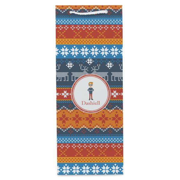 Custom Design - Wine Gift Bag - Matte - Front