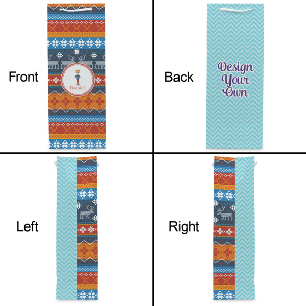 Custom Design - Wine Gift Bag - Matte - Approval