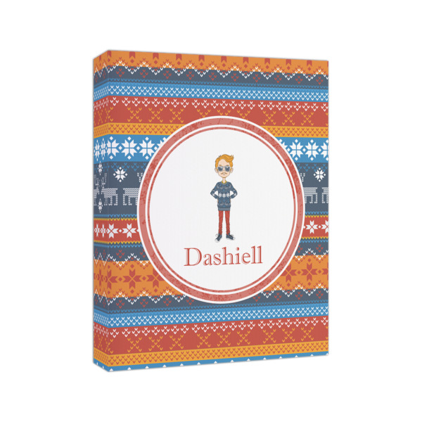 Custom Design - 8x10 - Canvas Print - Angled View