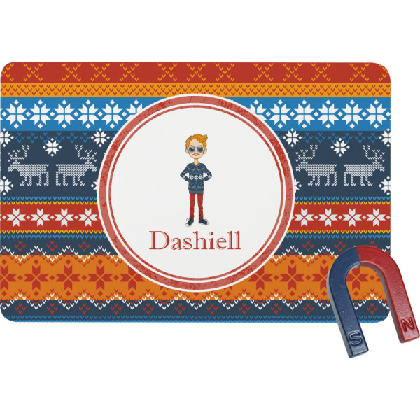 Custom Design Your Own Rectangular Fridge Magnet