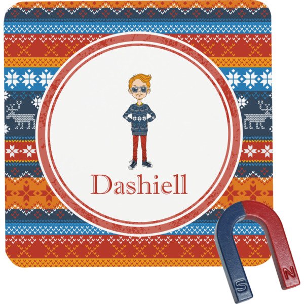 Custom Design Your Own Square Fridge Magnet