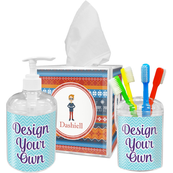 Custom Design - Bathroom Accessories Set