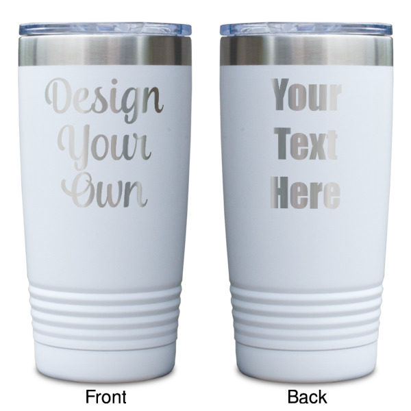 Custom Design - White Polar Camel Tumbler - 20oz - Double Sided - Approval