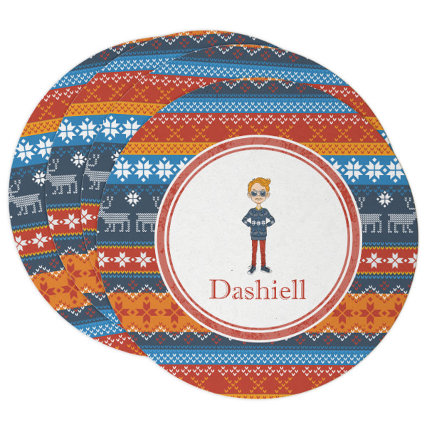 Custom Design Your Own Round Paper Coasters