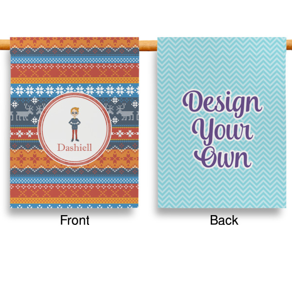 Custom Design - Garden Flags - Large - Double Sided - APPROVAL