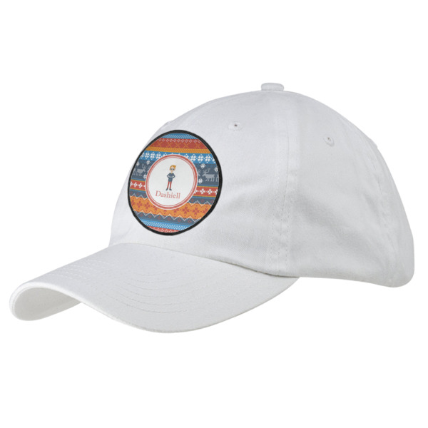 Custom Design Your Own Baseball Cap - White
