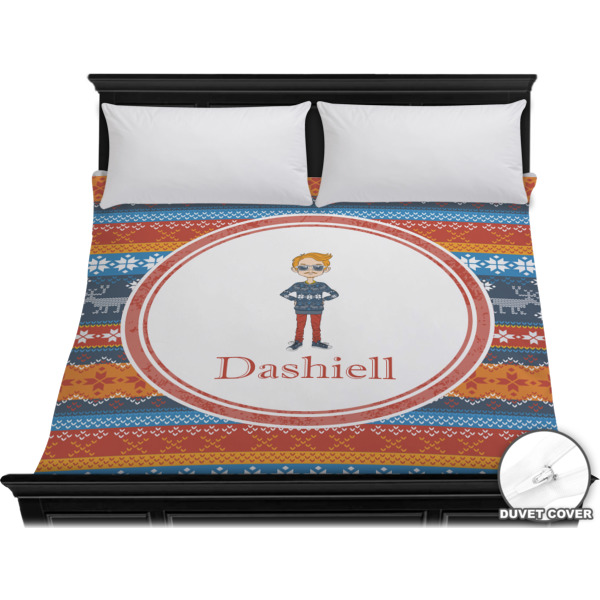 Custom Design Your Own Duvet Cover - King