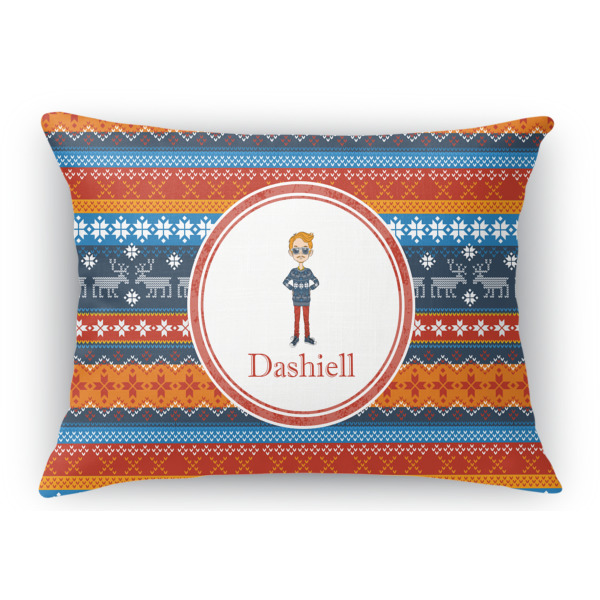 Custom Design Your Own Rectangular Throw Pillow Case