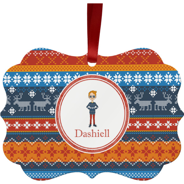 Custom Design - Christmas Ornament (Front View)