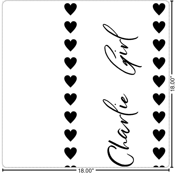 Custom Design Your Own Square Decal - Large