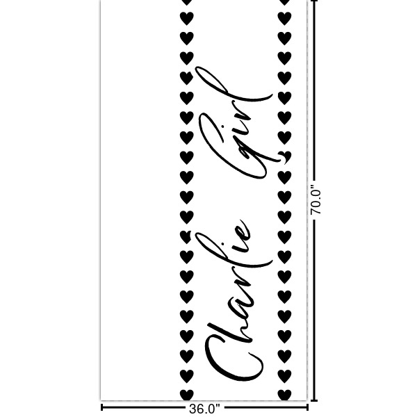 Custom Design Your Own Shower Curtain - Custom Size