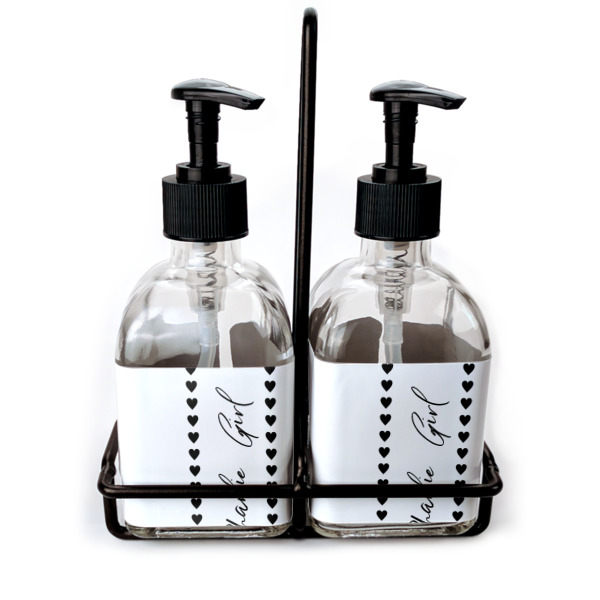 Custom Design Your Own Glass Soap & Lotion Bottles