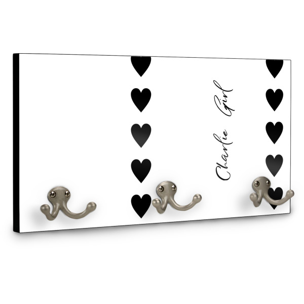 Custom Design - Wall Mounted Coat Hanger - Side View