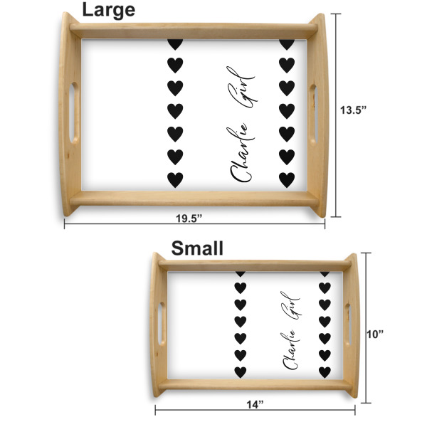 Custom Design - Serving Tray Wood Sizes