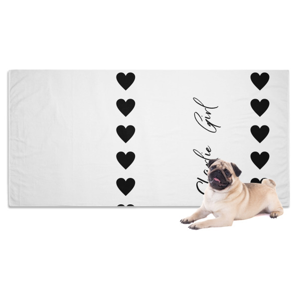 Custom Design Your Own Dog Towel