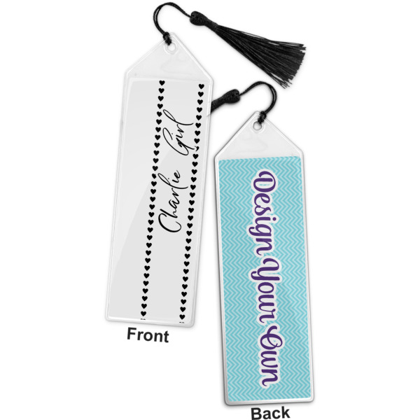 Custom Design - Bookmark w/ Tassel - Front and Back