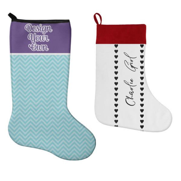 Custom Design - Stockings - Side by Side compare