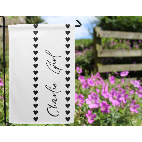 Custom Design - Garden Flag - Outside In Flowers
