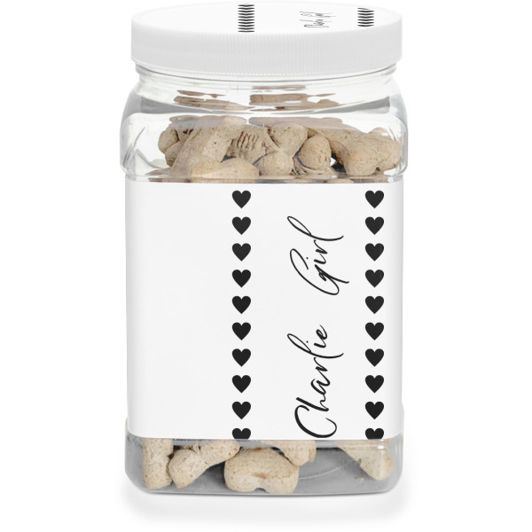 Custom Design Your Own Dog Treat Jar