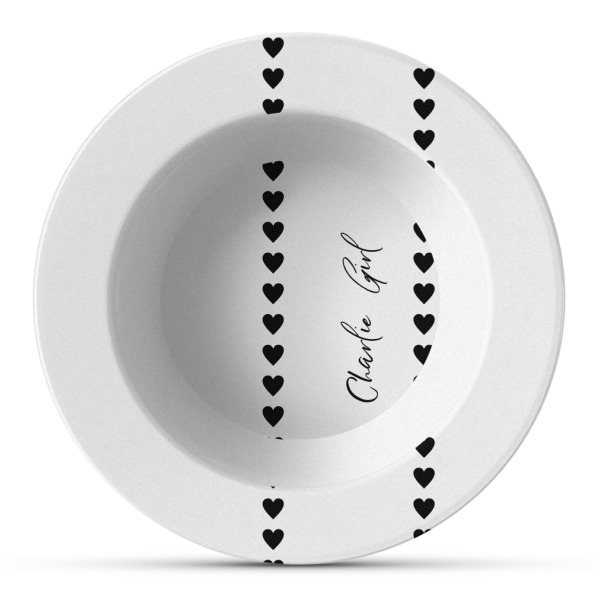 Custom Design Your Own Plastic Bowl - Microwave Safe - Composite Polymer