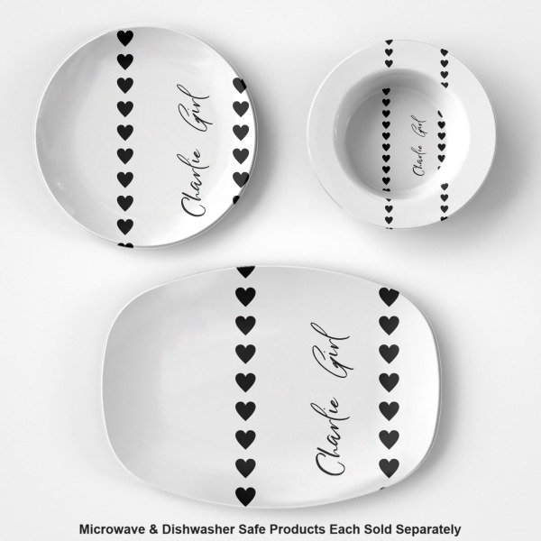 Custom Design - Microwave Safe Composite Polymer Plastic Dishware - Group