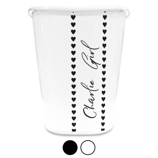 Custom Design - Waste Basket - Both Colors - Front