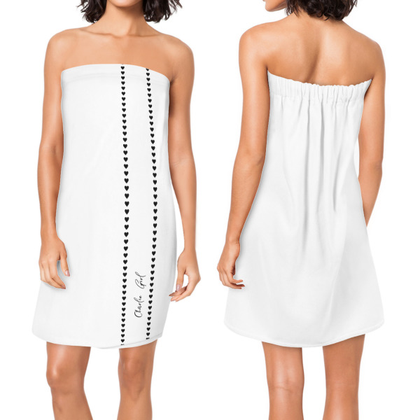 Custom Design - Custom Bath Wrap - Front & Back View