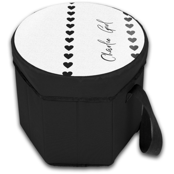Custom Design - Collapsible Personalized Cooler & Seat (Closed)