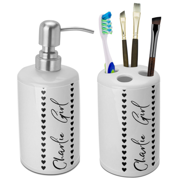 Custom Design Your Own Ceramic Bathroom Accessories Set