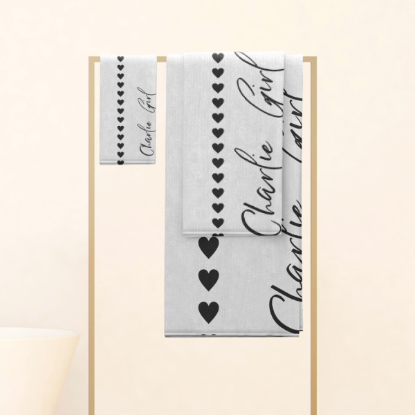 Custom Design - Personalized Towel Set