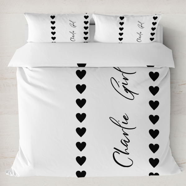 Custom Design Your Own Duvet Cover Set - King