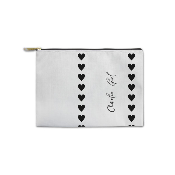 Custom Design Your Own Zipper Pouch - Small - 8.5" x 6"