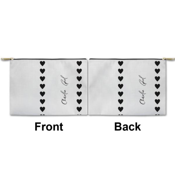 Custom Design - Small Zipper Pouch Approval (Front and Back)