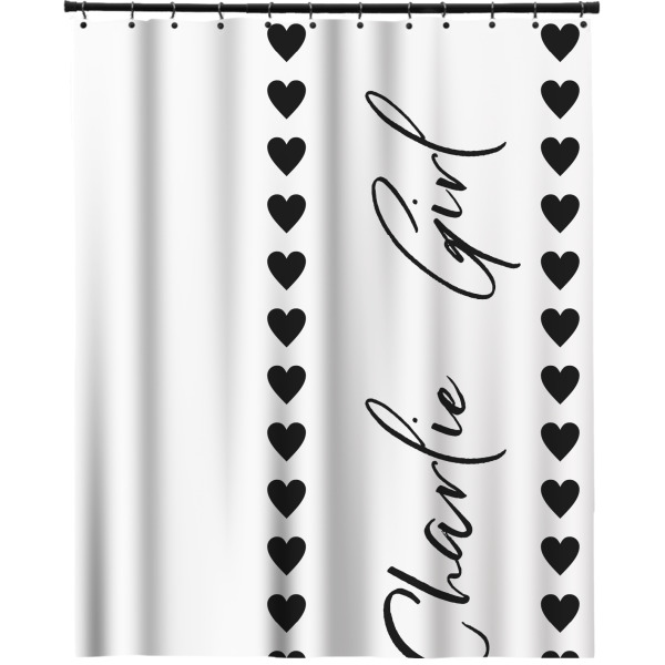 Custom Design Your Own Extra Long Shower Curtain - 70" x 83"