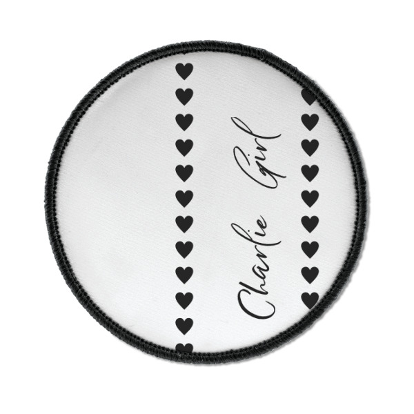 Custom Design - Iron On Patch - Round - Front