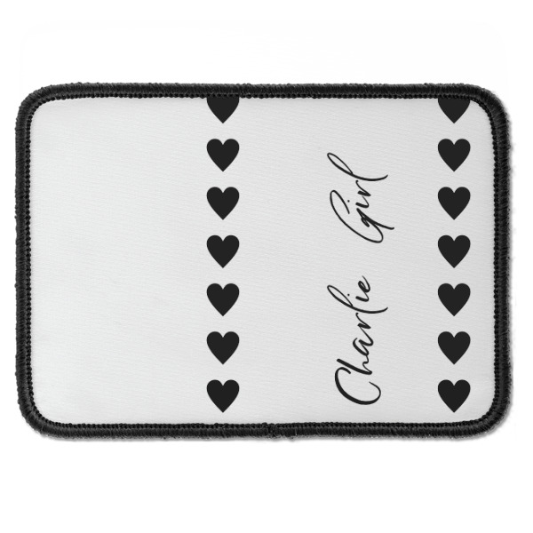 Custom Design - Iron On Patch - Rectangle - Front