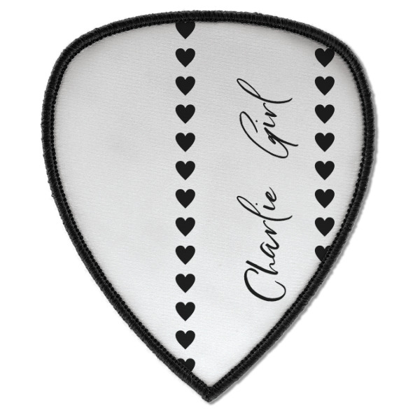 Custom Design - Iron On Patch - Shield - Style A - Front