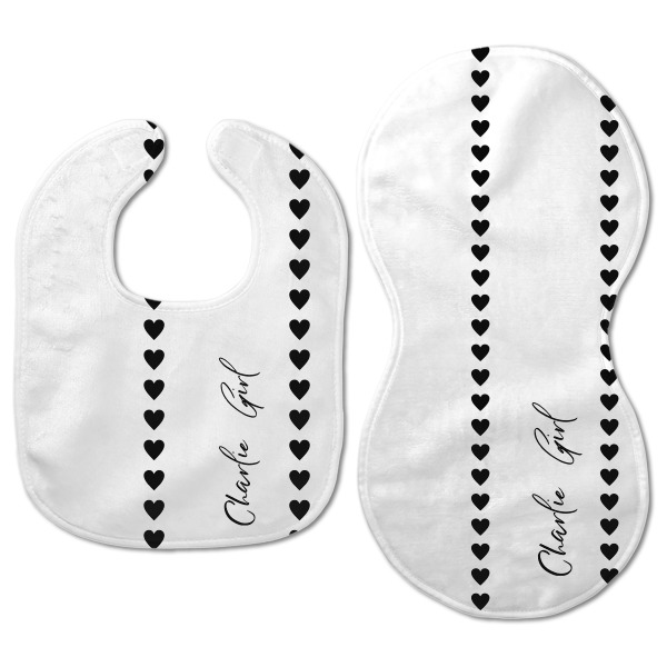 Custom Design - Baby Bib & Burp Set - Approval (new bib & burp)