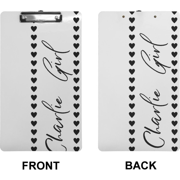 Custom Design - Clipboard (Legal) (Front + Back)