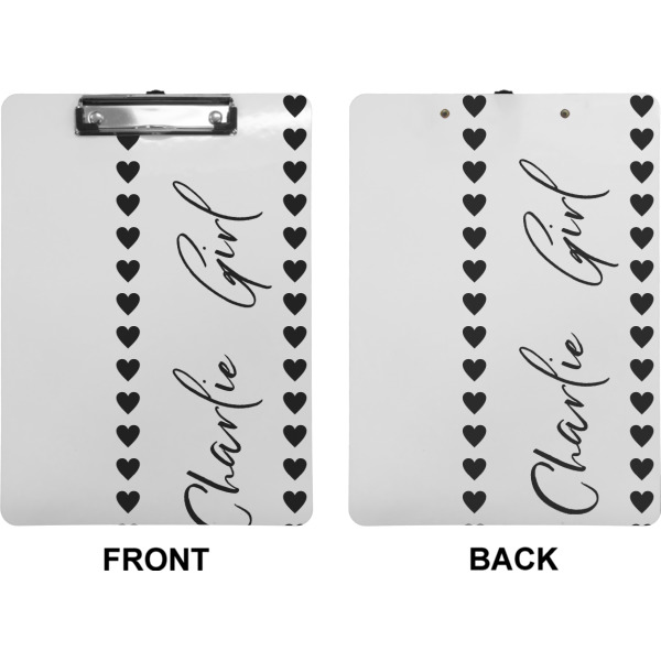 Custom Design - Clipboard (Letter) (Front + Back)