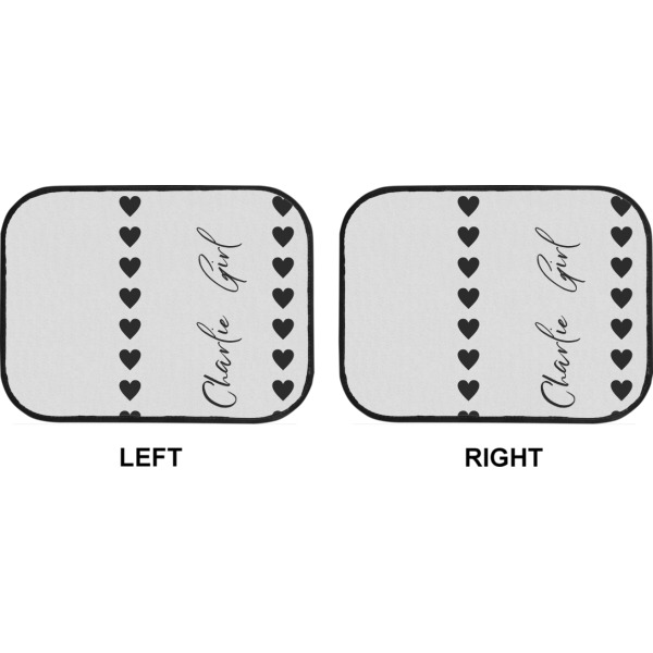 Custom Design - Car Floor Mats (Back Seat) (Approval)