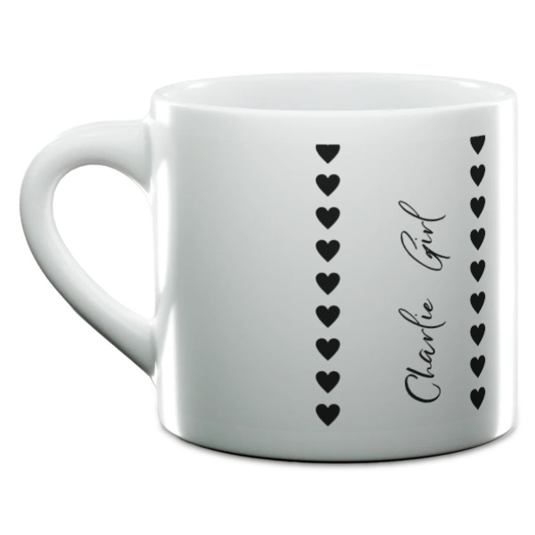 Custom Design - Double Shot Espresso Cup - Single Front