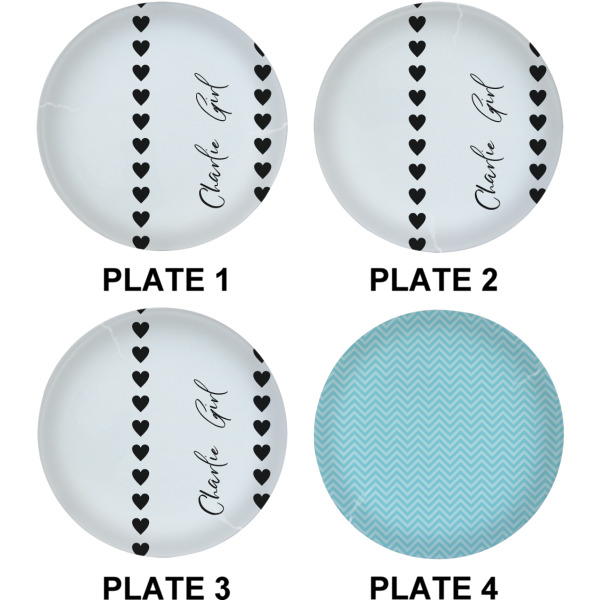 Custom Design - Set of Lunch / Dinner Plates (Approval)