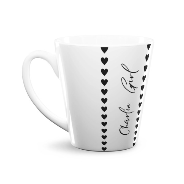 Custom Design - 12 Oz Latte Mug - Front