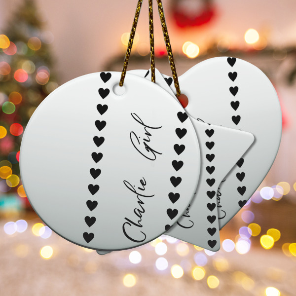 Custom Design Your Own Ceramic Ornament