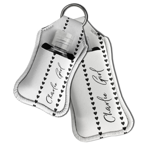 Custom Design - Sanitizer Holder Keychain - Both in Case (PARENT)