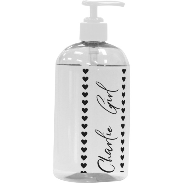 Custom Design - Large Liquid Dispenser (16 oz) - White