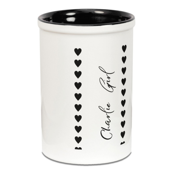 Custom Design - Pencil Holder - Black